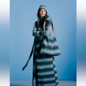 Sale New Zara long striped knit dress